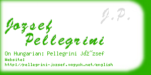 jozsef pellegrini business card